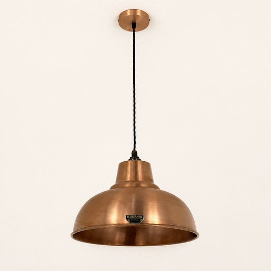 Salthouse XL Copper Lampshade Pendant Light - 14.5 Inch