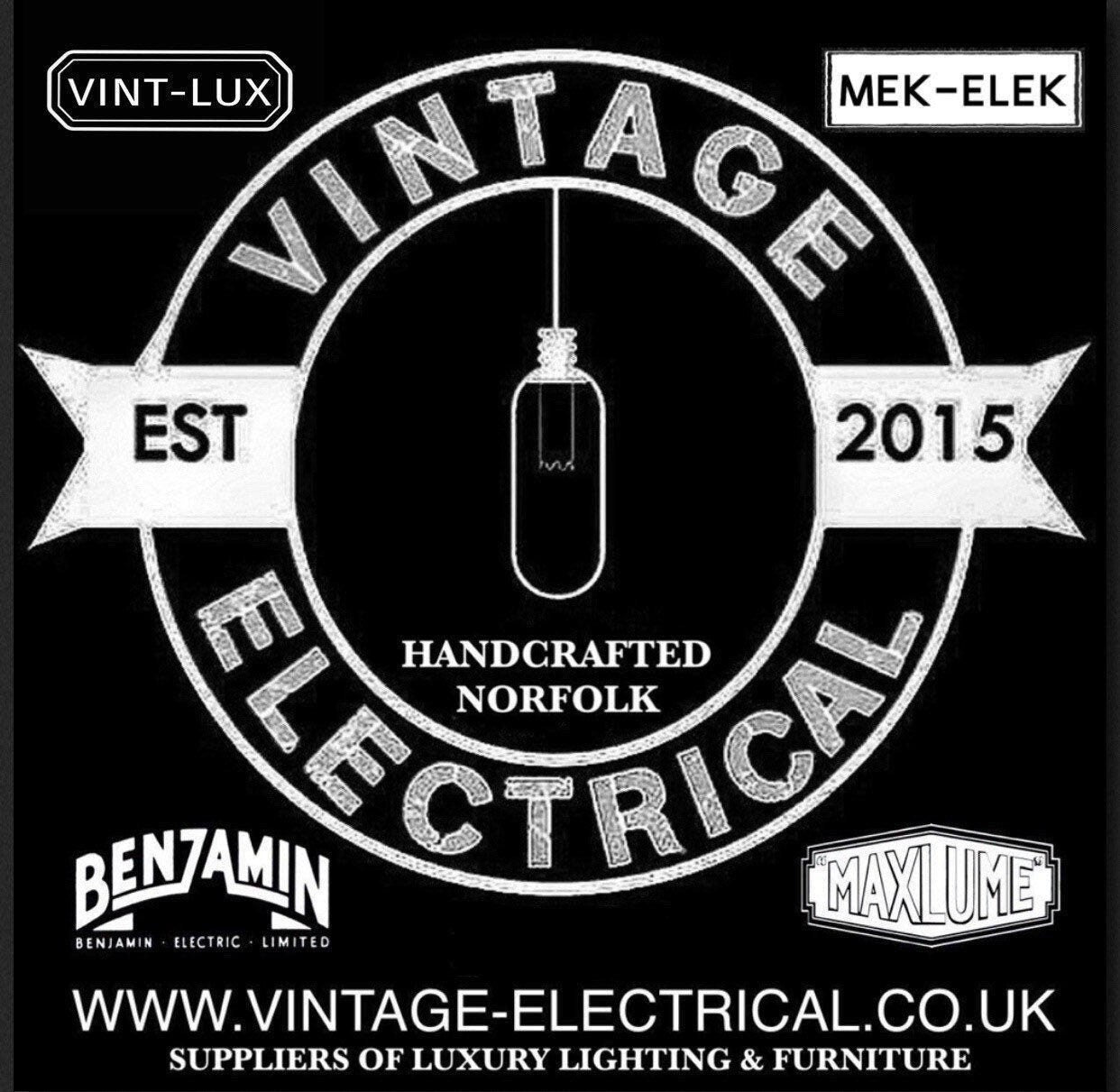 Benjamin 1950s Grey Industrial Parabolic Shade Pendant Set Light | Ceiling Dining Room Kitchen Table | Vintage 1 x Edison Filament Bulb Lamp