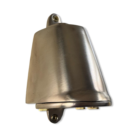 Holt ~ Solid Raw Brass Mast Down Wall Light Outdoor & Bathroom LED Solid Brass | 5 Inch