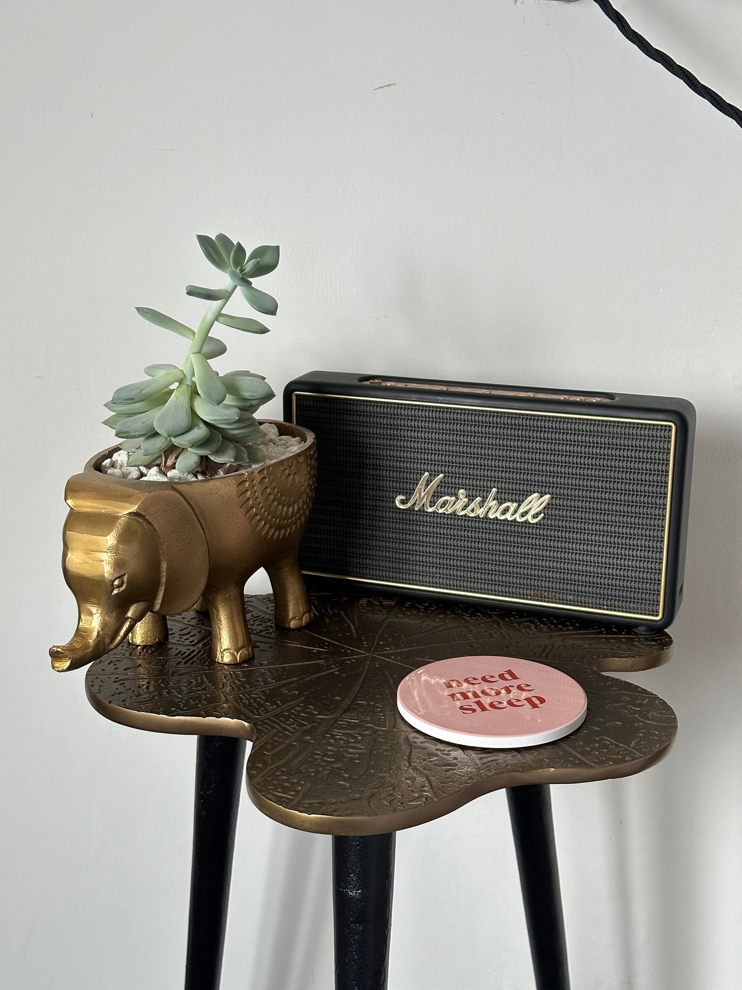 Side Coffee Bedside Table Industrial | Plant Floor Stand Sofa End