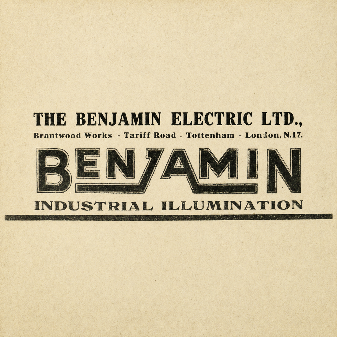 The History of Benjamin Electric | An Icon of Industrial Lighting