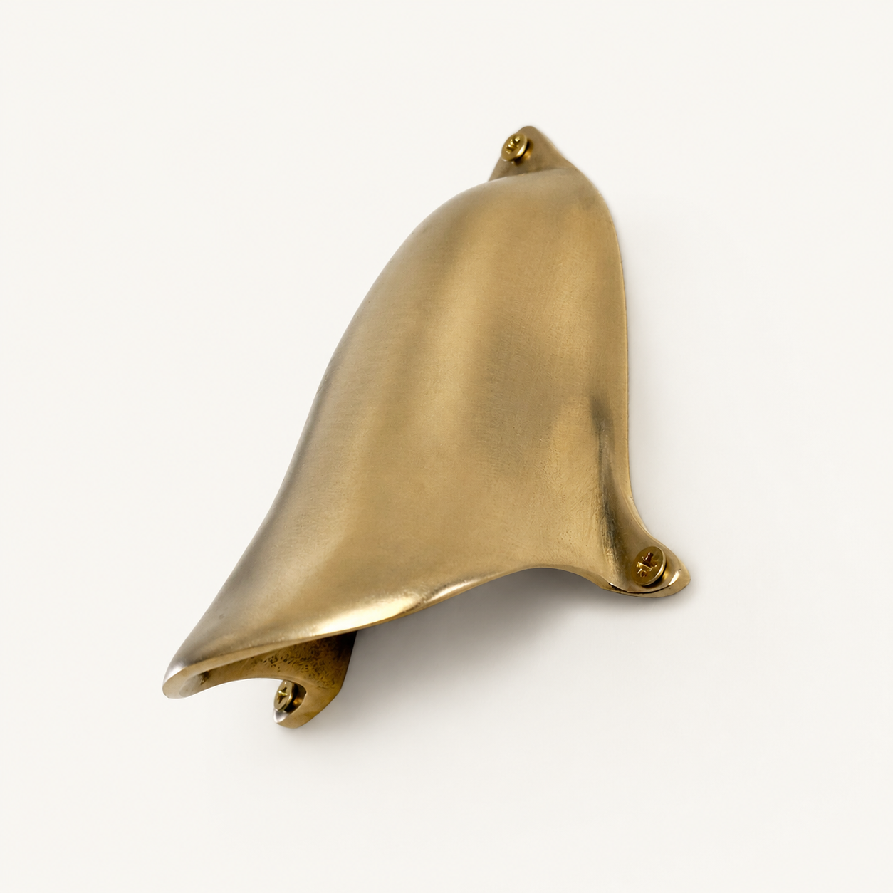 Raw Brass Motorboat Ventilator Cover | Indoor Wall Light