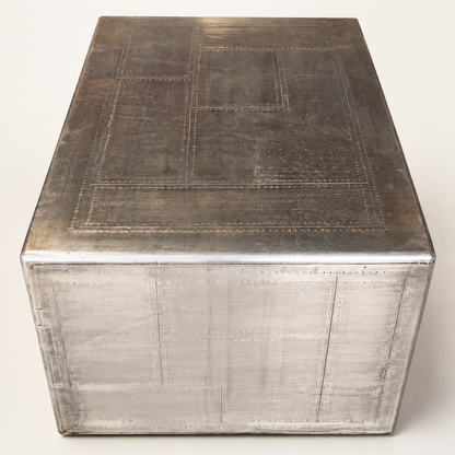 Blackhawk - Aluminium Aviation Storage Chest | Riveted Industrial Design