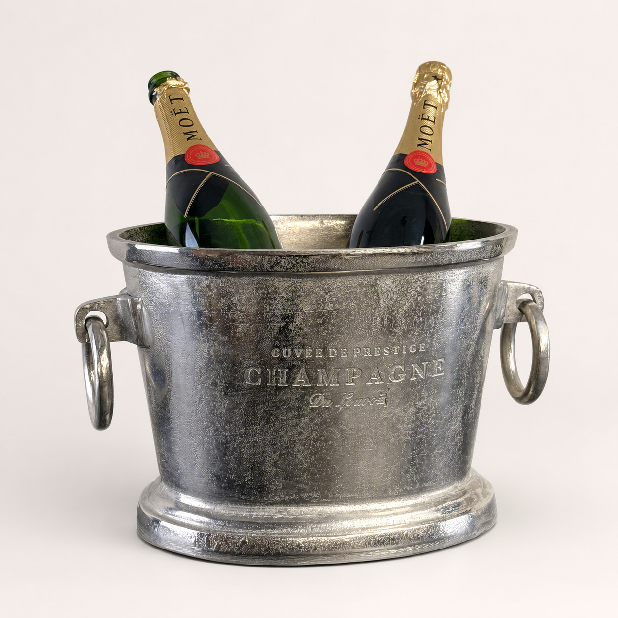 Great Gatsby Raw Cast Engraved Champagne Ice Bucket