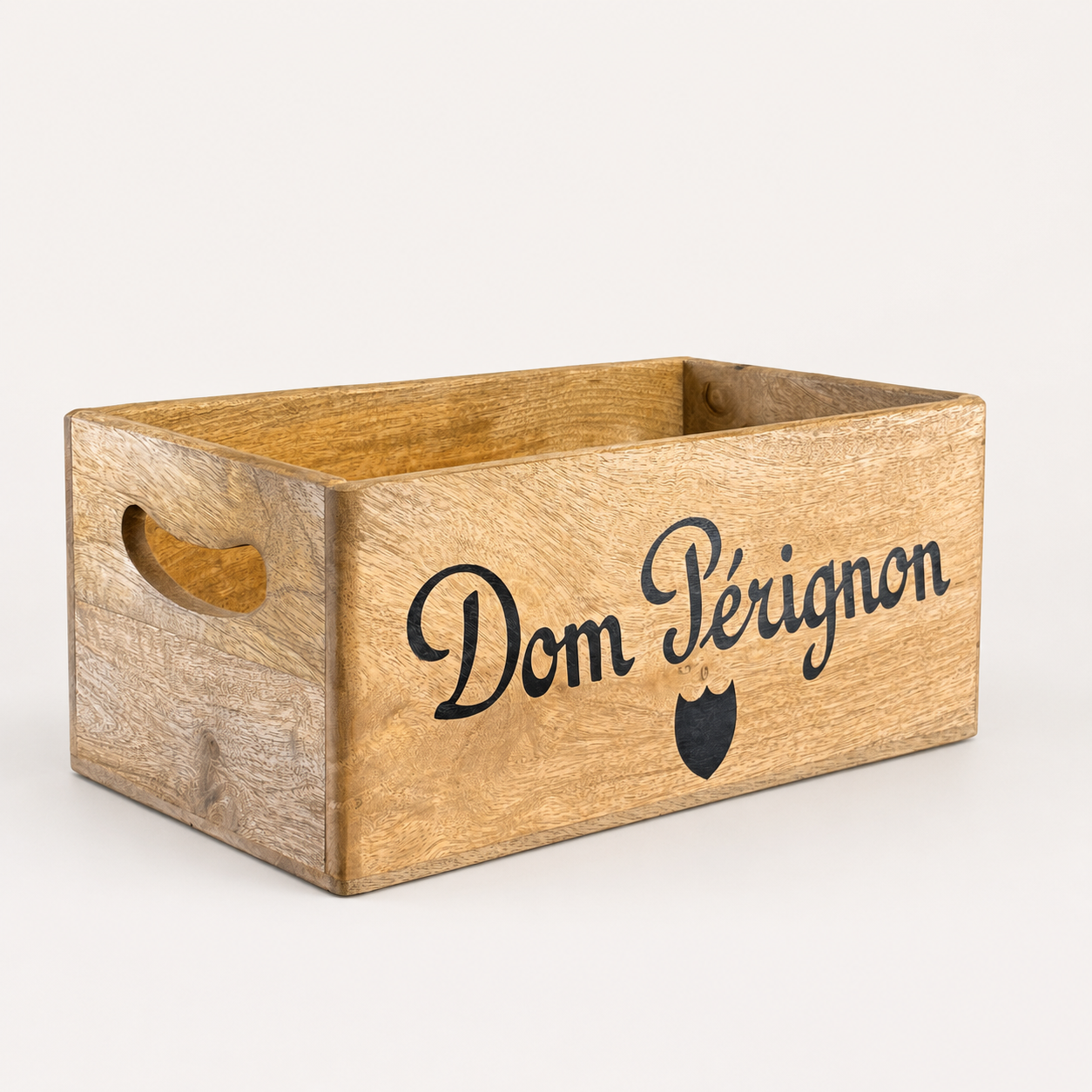 Dom Pérignon Style Wooden Champagne Storage Crates | Wood Display Boxes