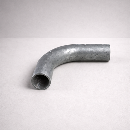 20mm Galvanised Steel 90° Sweep Conduit Bend