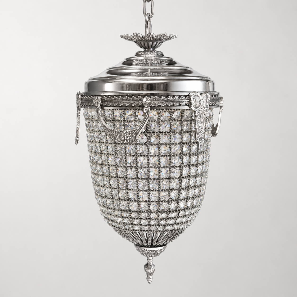XL French Empire Classical Basket Crystal Ballroom Chandelier