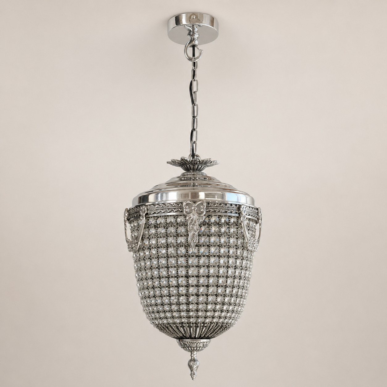 XL French Empire Classical Basket Crystal Ballroom Chandelier
