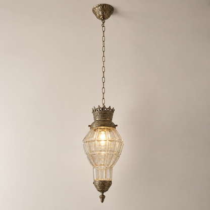 French Louis XIV Versailles Hanging Hall Lantern Pendant Light