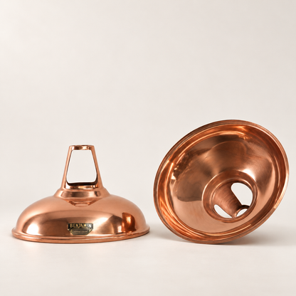 Cawston XL Handspun Solid Copper Coolicon Pendant - 14 Inch | Factory Second
