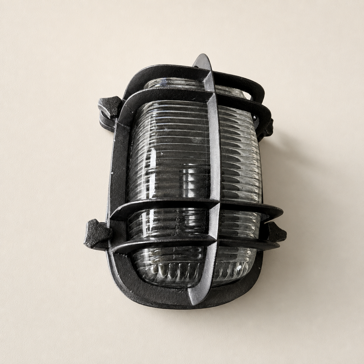 Industrial Caged Wall Light