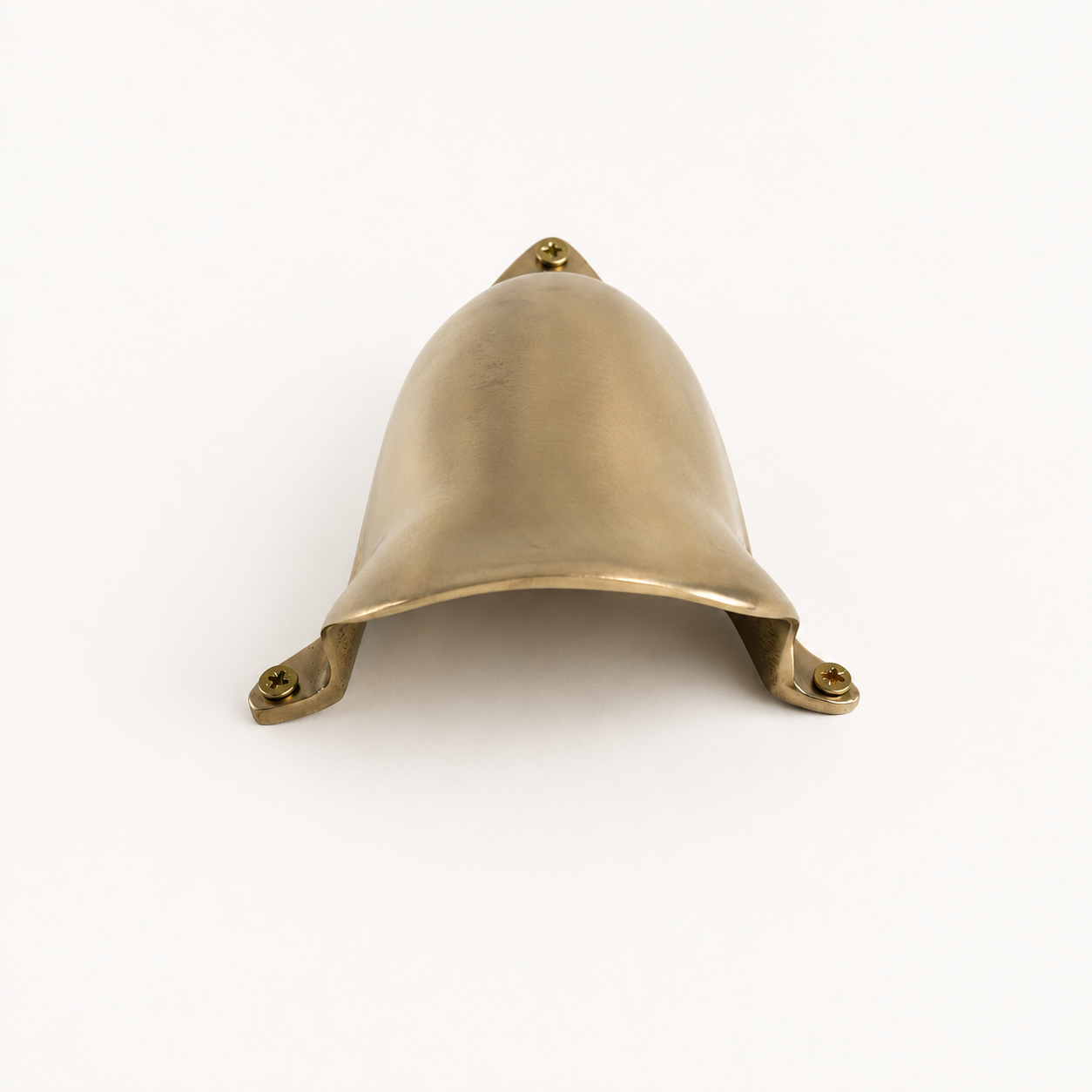Raw Brass Motorboat Ventilator Cover | Indoor Wall Light
