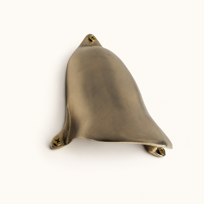 Raw Brass Motorboat Ventilator Cover | Indoor Wall Light