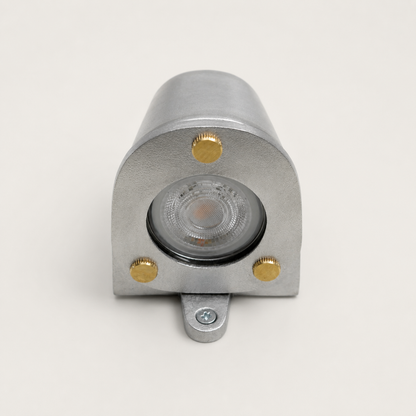 Holt - Sandblasted Aluminium Mast Down Wall Light - IP54 Outdoor & Bathroom