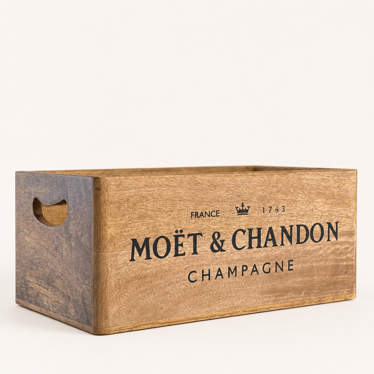 Moët & Chandon Inspired Wooden Champagne Storage Crates