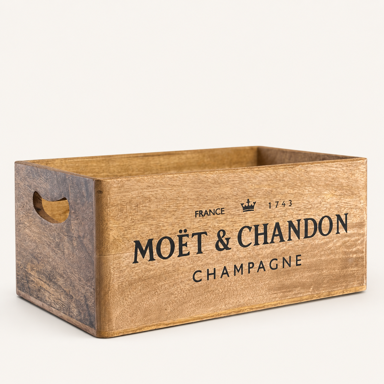 Moët & Chandon Inspired Wooden Champagne Storage Crates