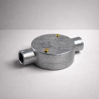 20mm Galvanised Steel Inspection Tee Conduit Box