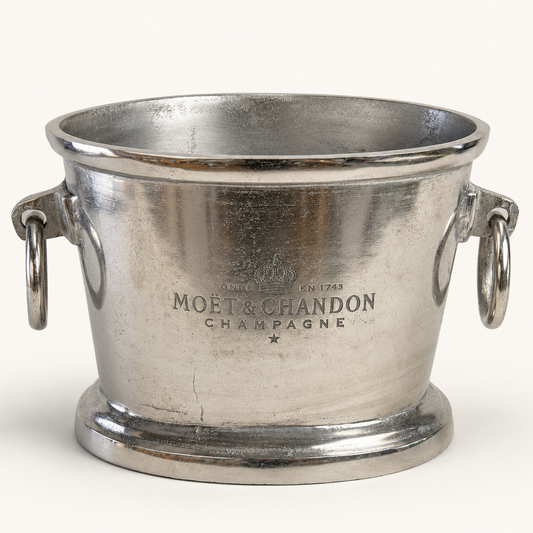 Moët & Chandon Raw Cast Aluminium Champagne Ice Bucket
