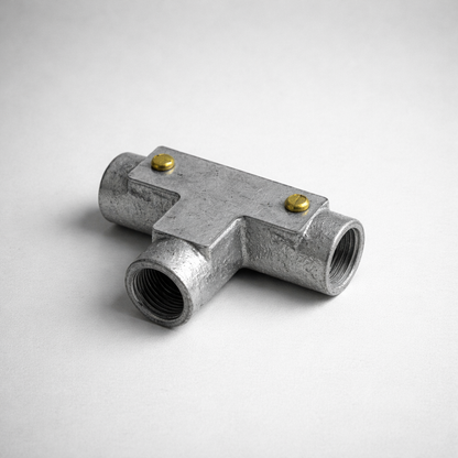 20MM CONDUIT INSPECTION TEE - GALVANISED