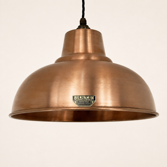 Salthouse XL Copper Lampshade Pendant Light - 14.5 Inch