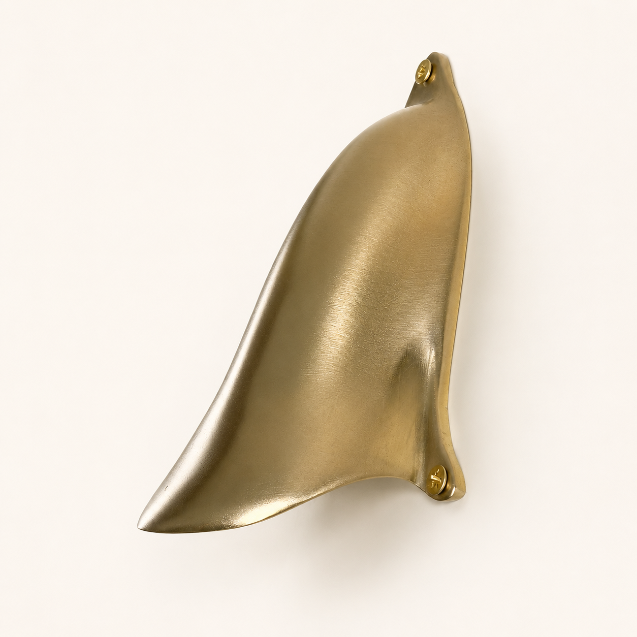 Raw Brass Motorboat Ventilator Cover | Indoor Wall Light