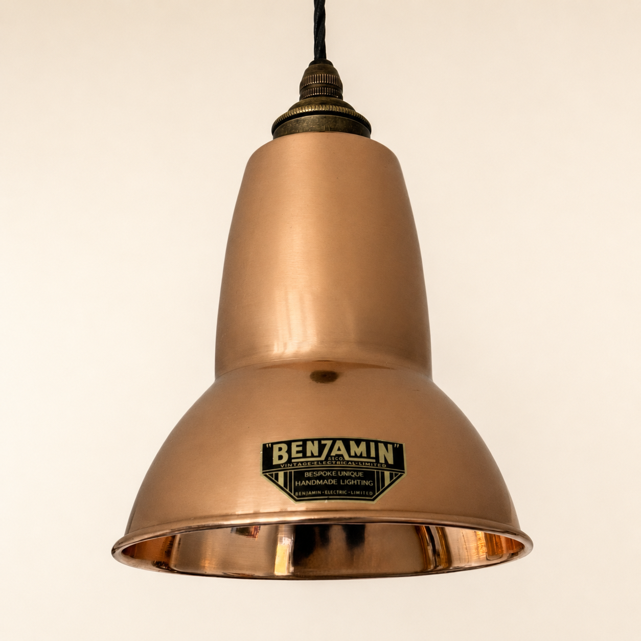 Alby Solid Copper Lampshade Pendant Set Light - 6 Inch