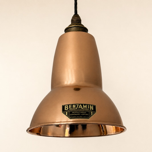 Alby Solid Copper Lampshade Pendant Set Light - 6 Inch