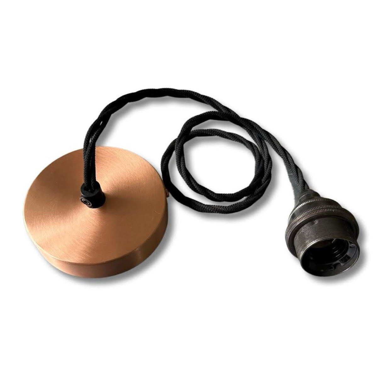 Solid Copper ~ Single Drop Pendant Set E27 | Ceiling Dining Room Light | Kitchen Table Hanging Light