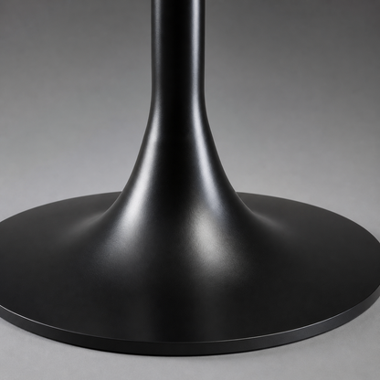 Matt Black Leather Seat 1970s Vintage Inspired Andy Stool Schoolhouse