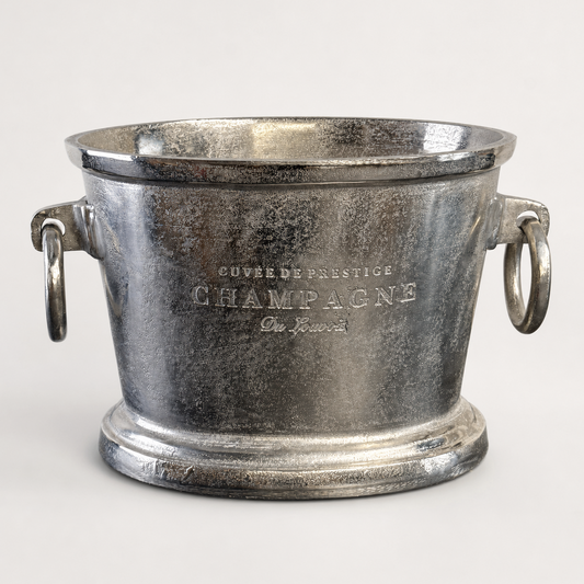 Great Gatsby Raw Cast Engraved Champagne Ice Bucket