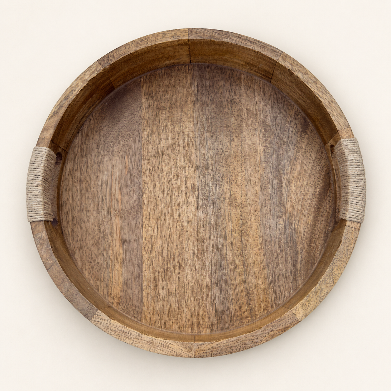 Moët & Chandon Champagne Medium Round Wooden Serving Tray - 31cm