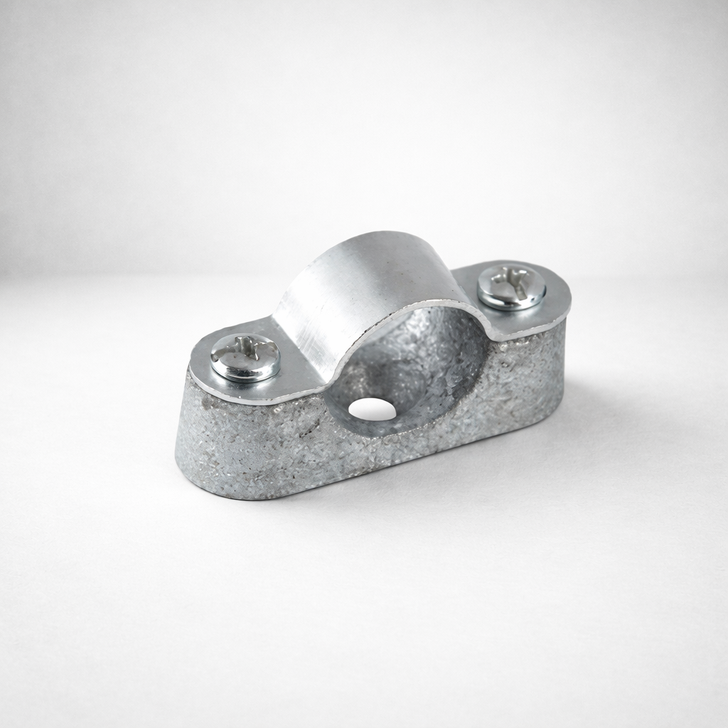 20MM CONDUIT DISTANCE SADDLE - GALVANISED – Vintage-Electrical
