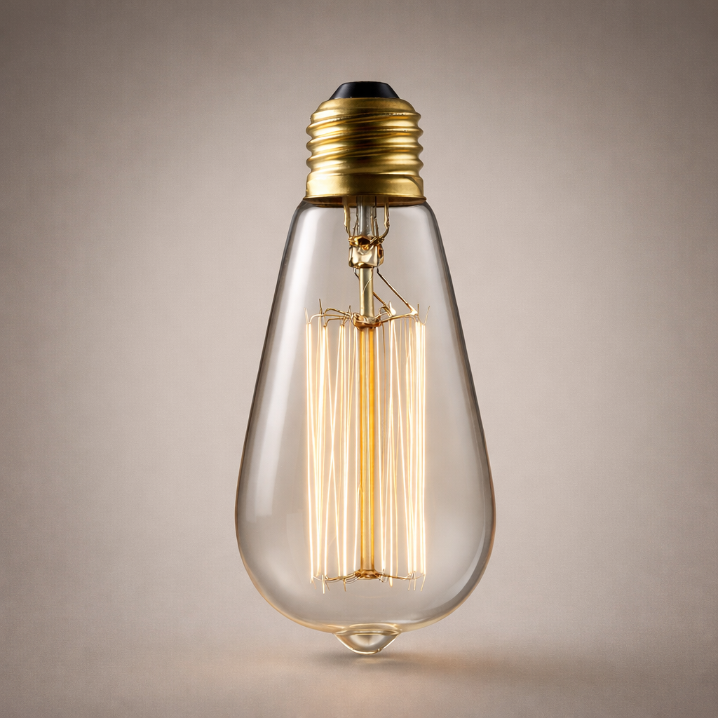 E27 40W Edison Filament Bulb 220v-240v