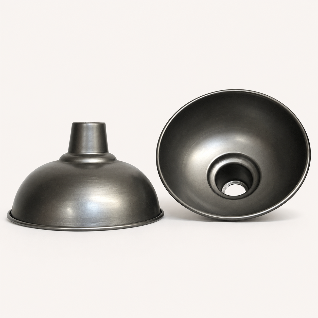 Salthouse Pewter Grey Shade light ceiling pendant 10 Inch
