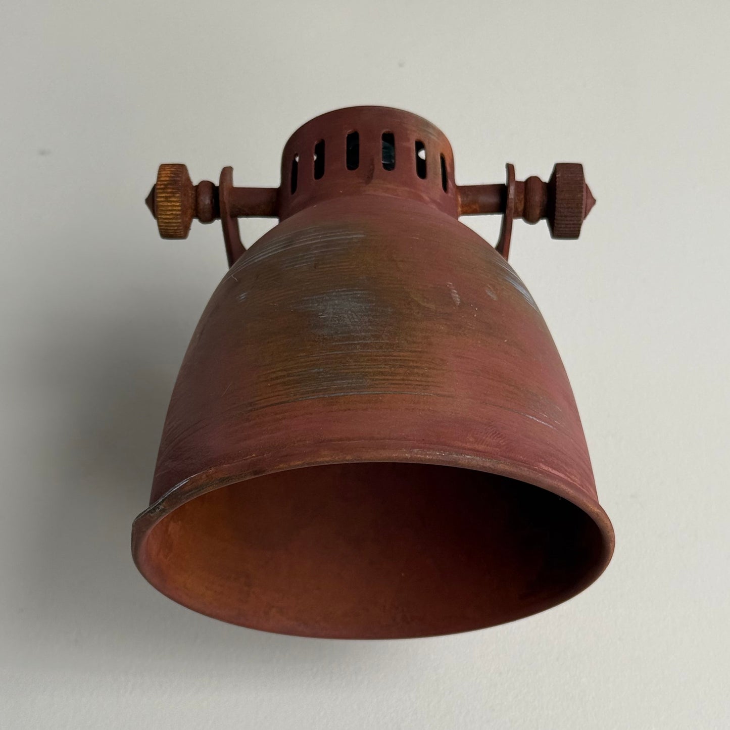 Colby ~ Solid Rusted Steel Short Adjustable Arm Industrial Wall Light | Spot light | Table | Vintage