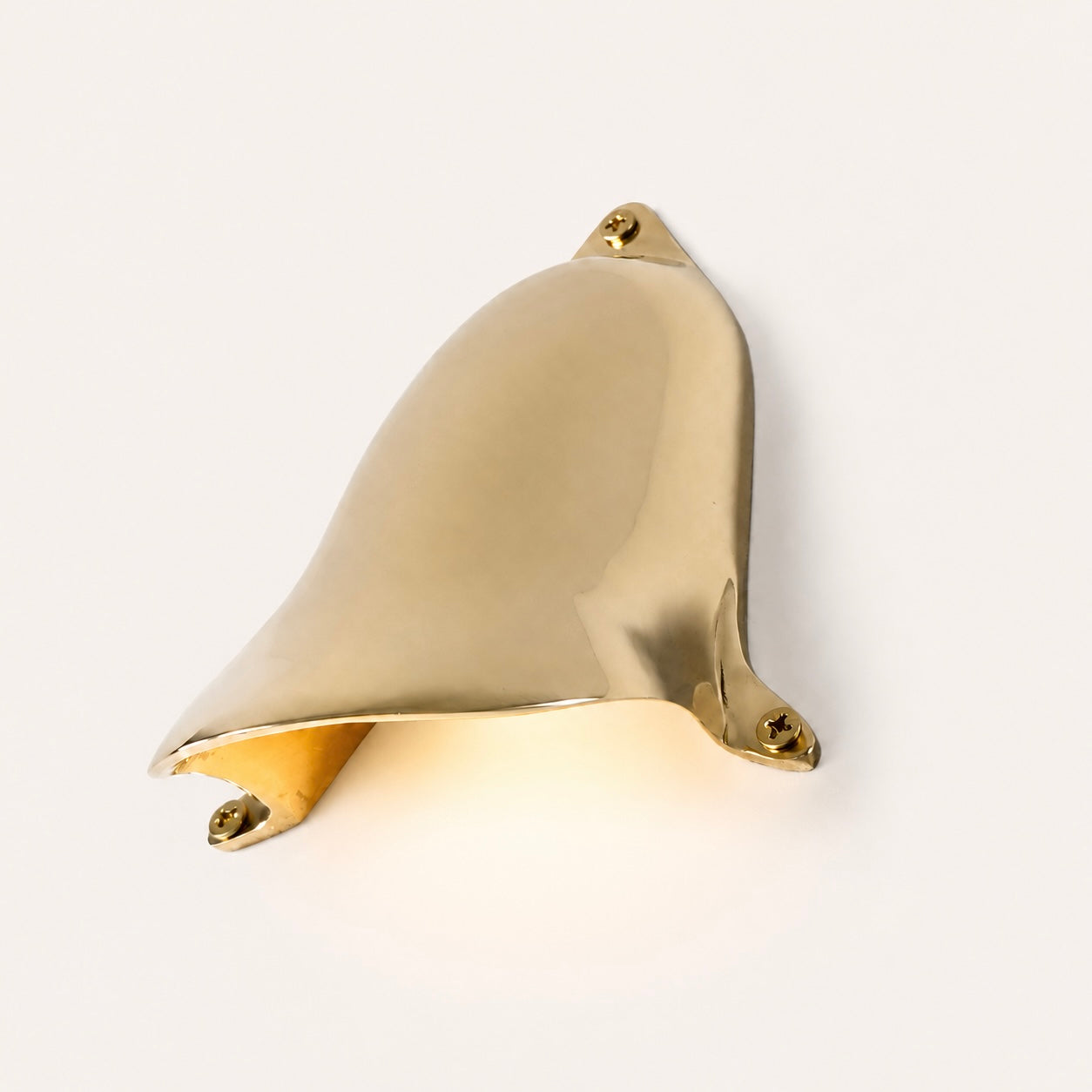 Brancaster - Solid Brass Motorboat Ventilator Cover | Indoor Wall Light