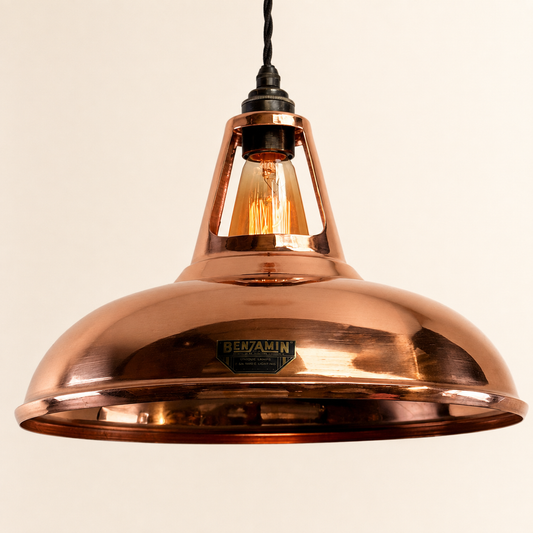 Cawston XL Solid Copper Coolicon Pendant - 14 Inch | Factory Second