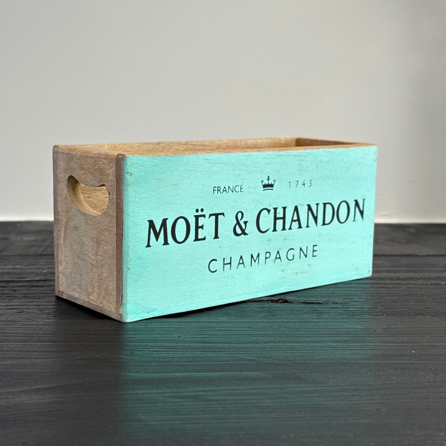 Storage Boxes Moët & Chandon Champagne Crates Chic Finish