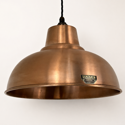Salthouse XL Copper Lampshade Pendant Light - 14.5 Inch