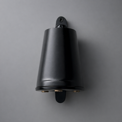 Holt Matt Black Mast Down Wall Light |  IP54 Outdoor & Bathroom GU10 LED