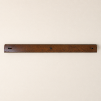Rusted Steel Ceiling Rose Track Light 3 Outlet