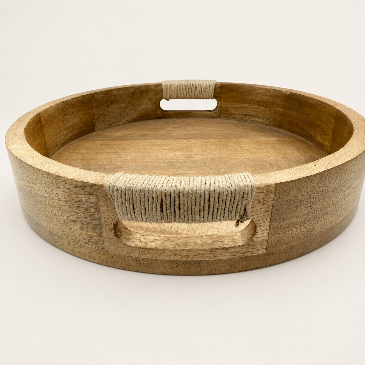 Moët & Chandon Champagne Medium Round Wooden Serving Tray - 31cm