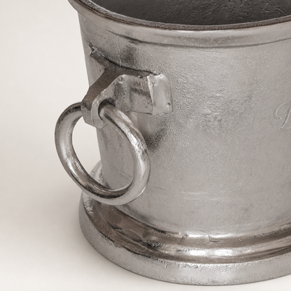 Dom Perignon Solid Cast Engraved Champagne Ice Bucket