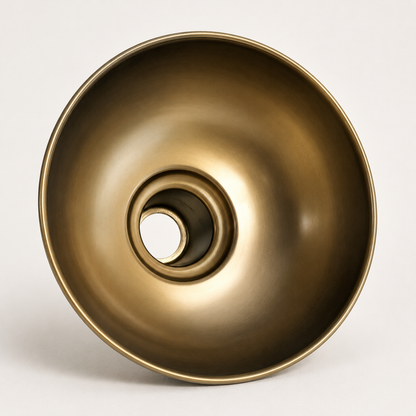 Salthouse Antique Brass Dome Shade Pendant Light - 10 Inch
