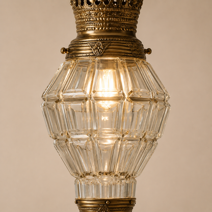 French Louis XIV Versailles Hanging Hall Lantern Pendant Light