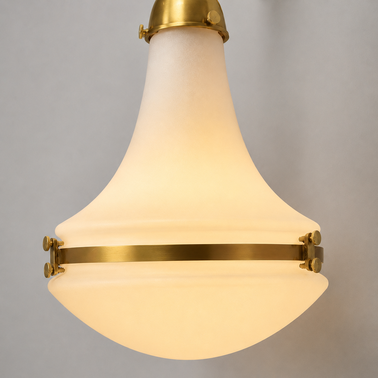 Opaline Antique Brass Wall Sconce Industrial Vintage Light | Dining Room | Kitchen Table |