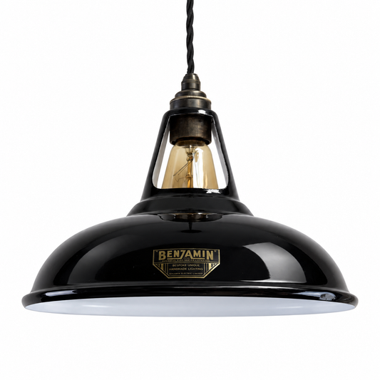 Cawston Midnight Black Coolicon Pendant Light - 11 Inch *Factory Second*