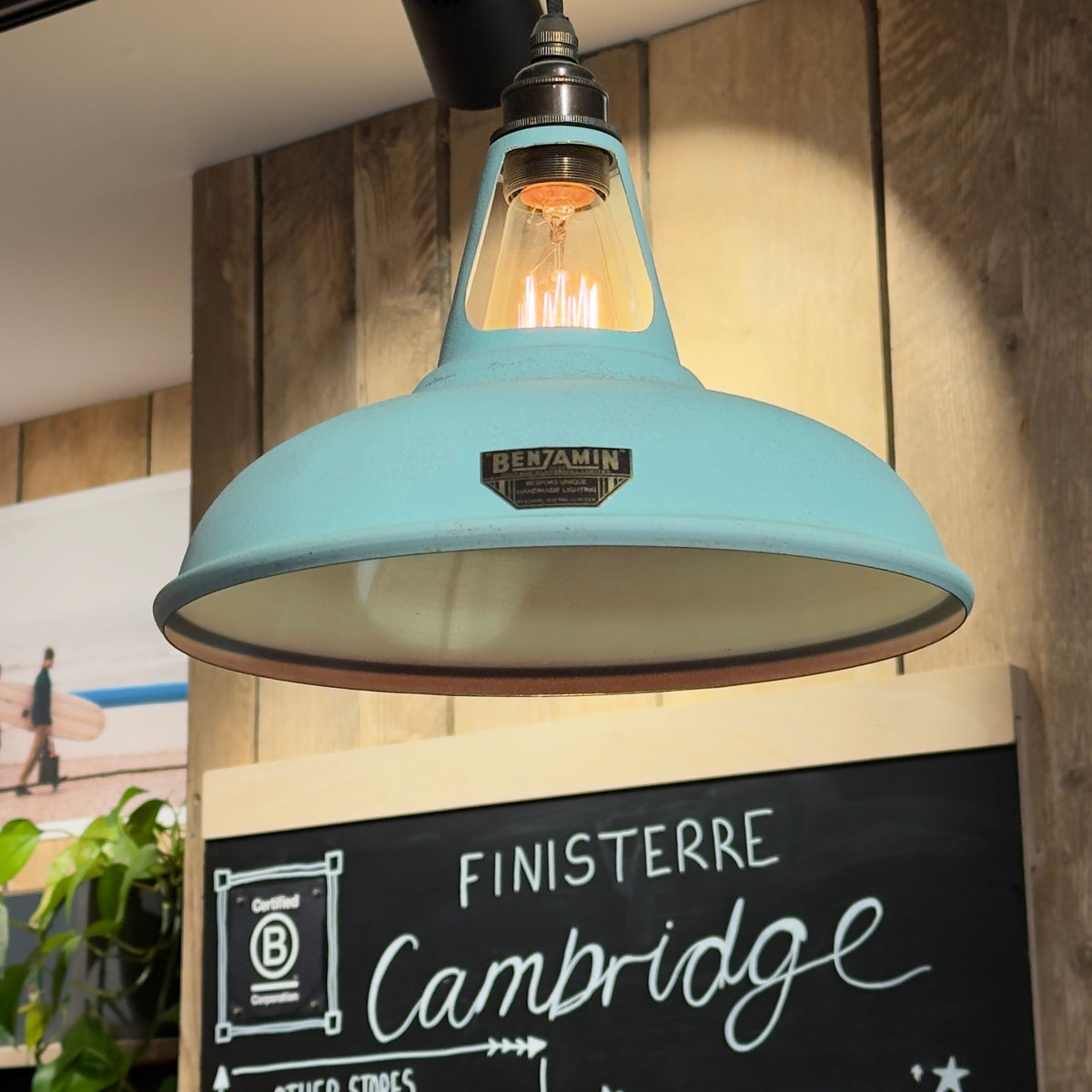 Cawston - Copper Verdigris Patina Finish Slotted Lampshade Pendant Ceiling Light *Factory Second* - 11 Inch