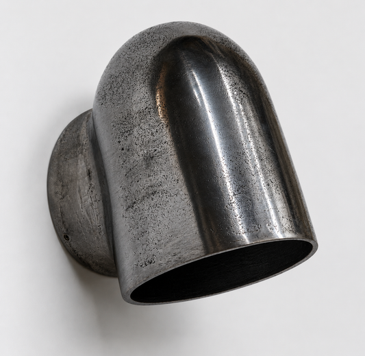 Hopton - Raw Cast Aluminium Mast Down Wall Light | Industrial Nautical Wall Sconce