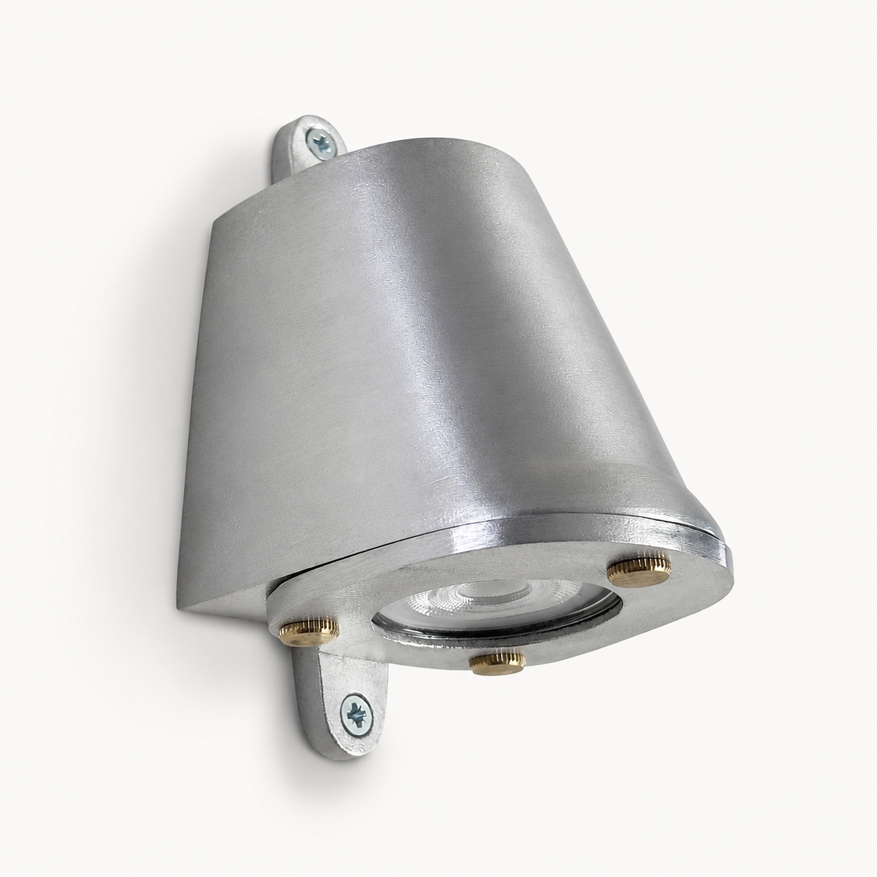 Holt - Sandblasted Aluminium Mast Down Wall Light - IP54 Outdoor & Bathroom